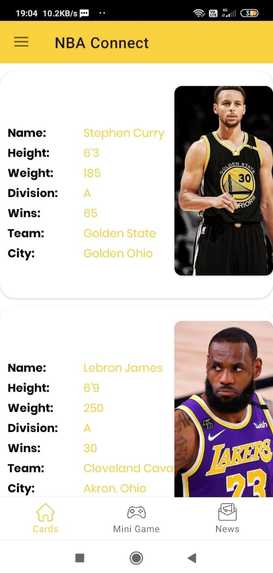 Basketball-NBA-Connect – screenshot 4