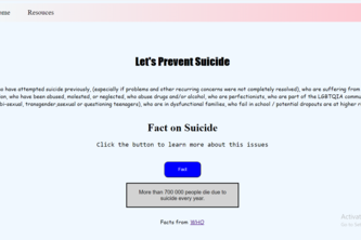 Lets Prevent Suicide!