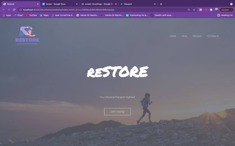 Restore – screenshot 2