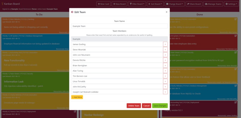 Kanban Board – screenshot 4