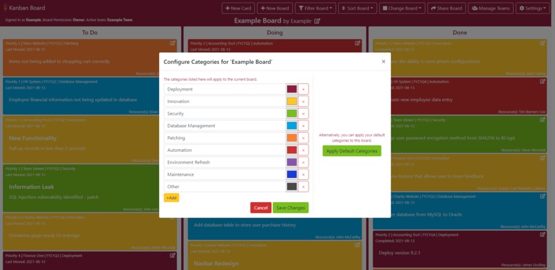 Kanban Board – screenshot 5