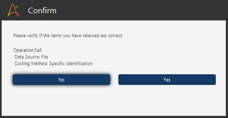 Inventory Valuation Using AARI Desktop – screenshot 5
