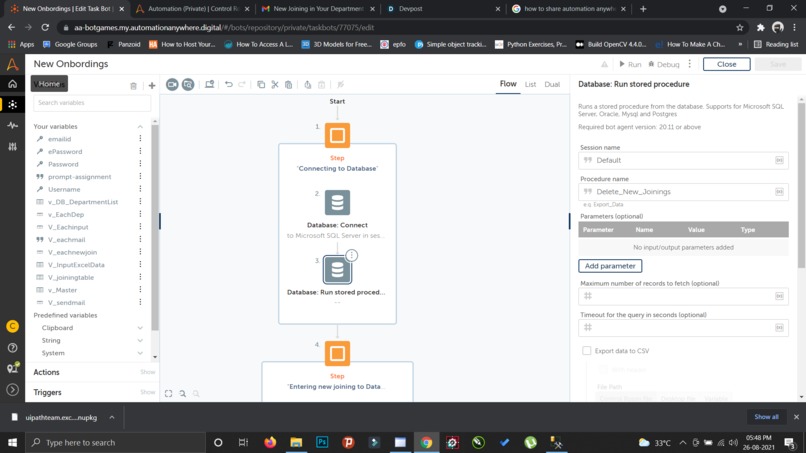 New Onbordings Process – screenshot 2