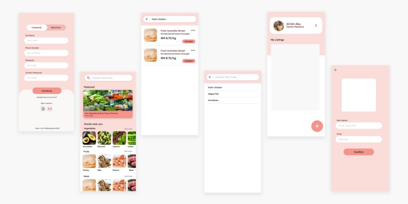 Team 15 - MarketConnect – screenshot 1