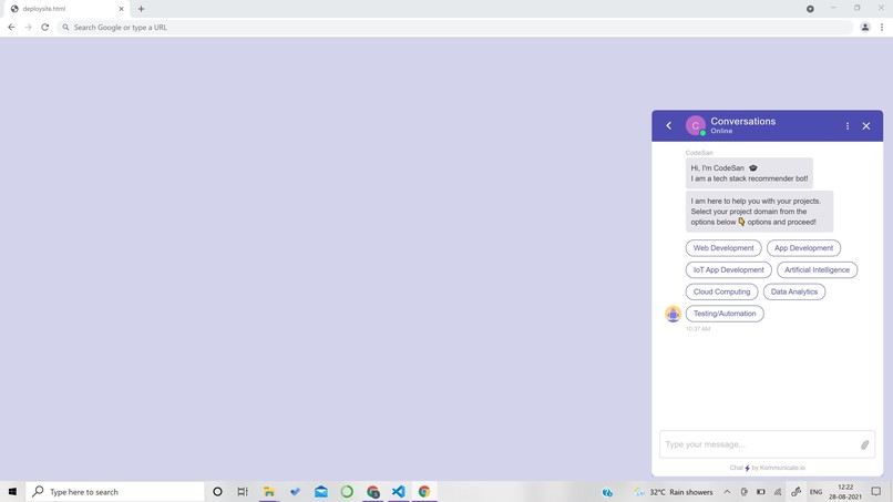 CodeSan – screenshot 2