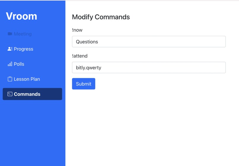 Vroom: Virtual Zoom Teaching Assistant – screenshot 12