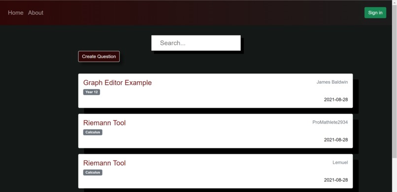 The Sigma Forum – screenshot 2