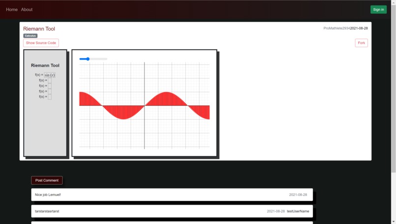 The Sigma Forum – screenshot 4