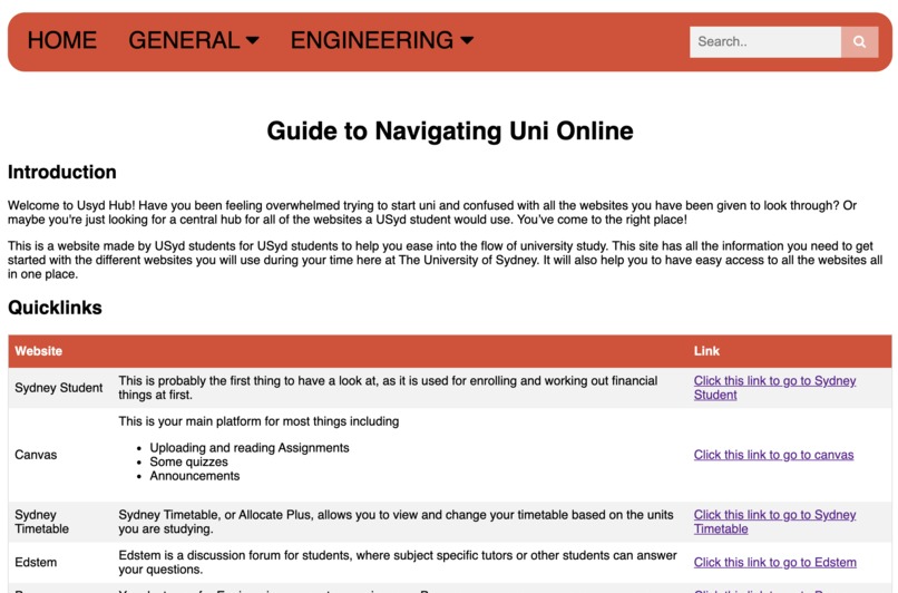 USyd Online Hub – screenshot 4