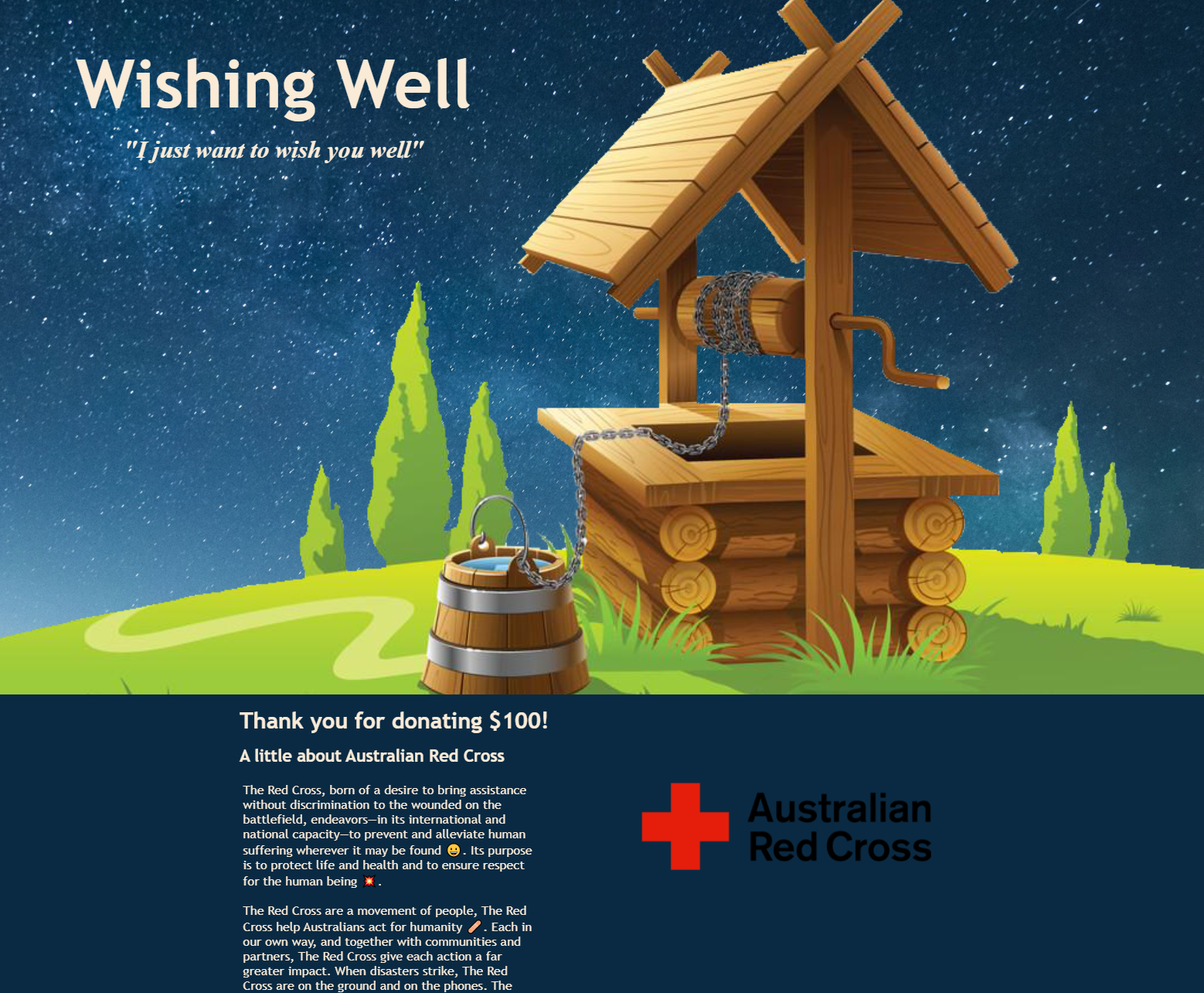 Wishing Well | Devpost