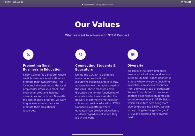 STEM Connect – screenshot 2