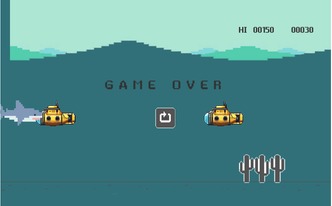 Shark Chrome Game – screenshot 1