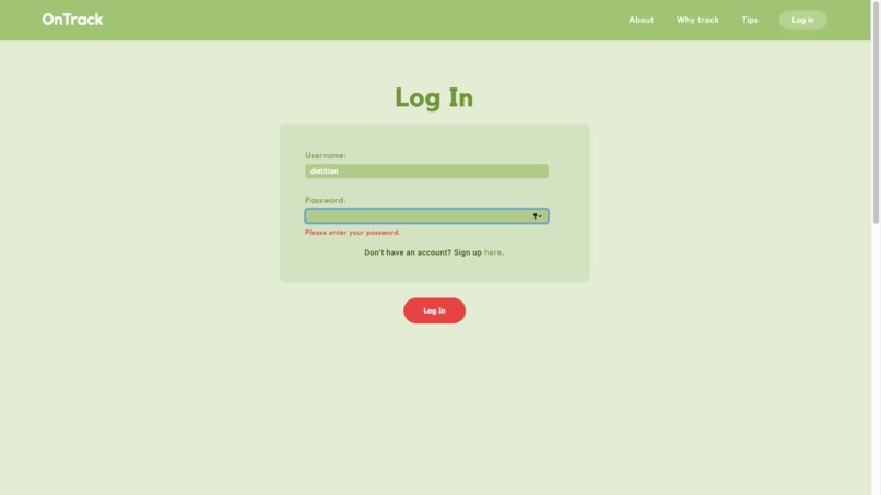 OnTrack – screenshot 3