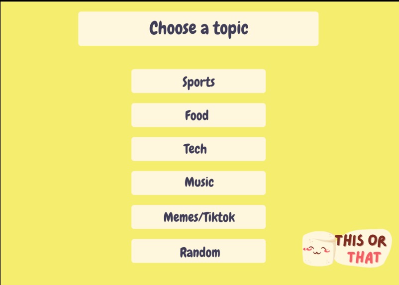 This or That – screenshot 3