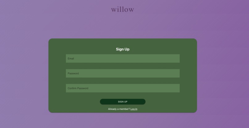 willow – screenshot 1