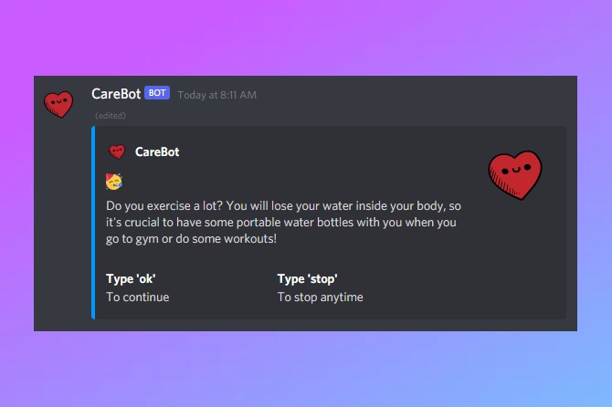 CareBot – screenshot 4