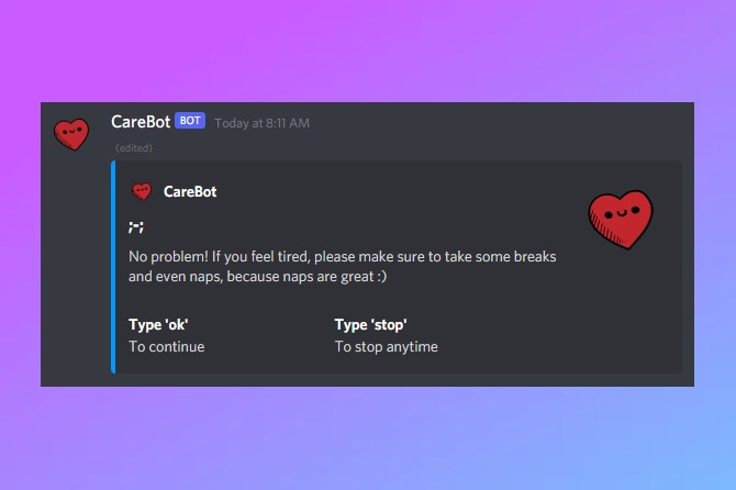 CareBot – screenshot 5