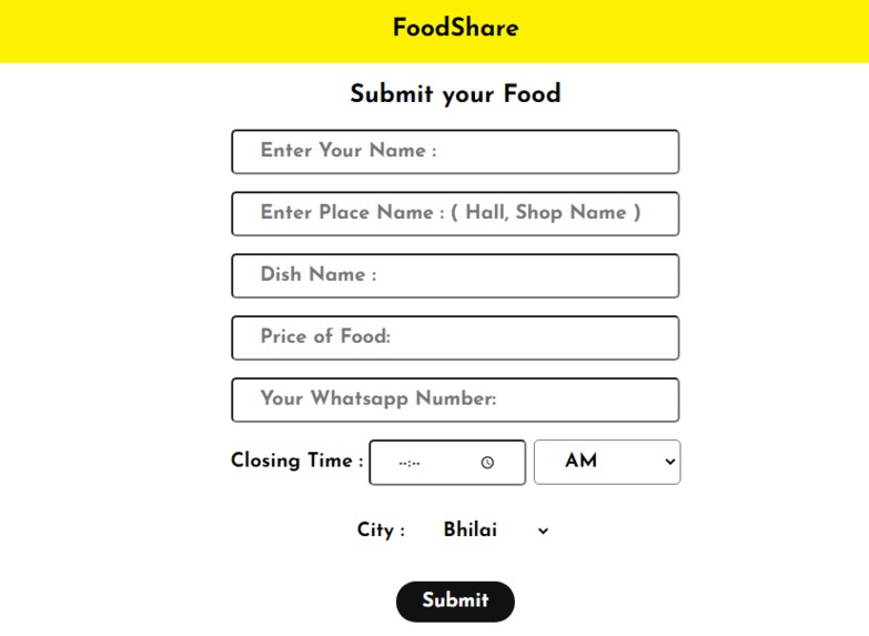 foodshare – screenshot 2