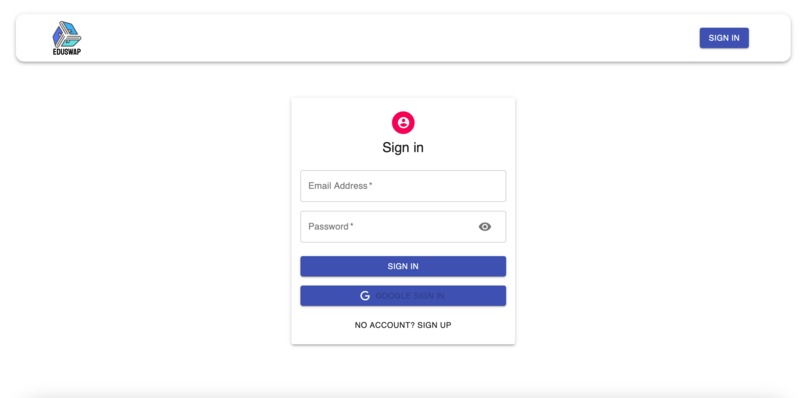 EduSwap – screenshot 1