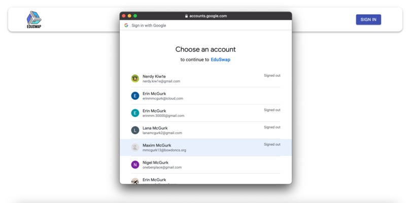 EduSwap – screenshot 5