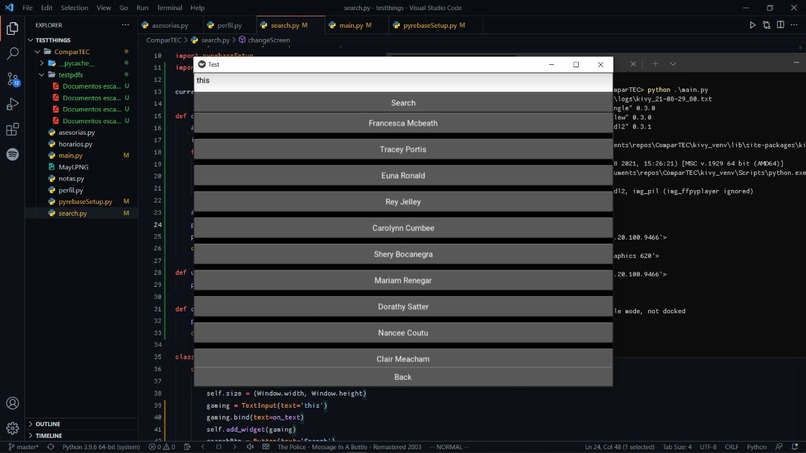 ComparTEC – screenshot 2