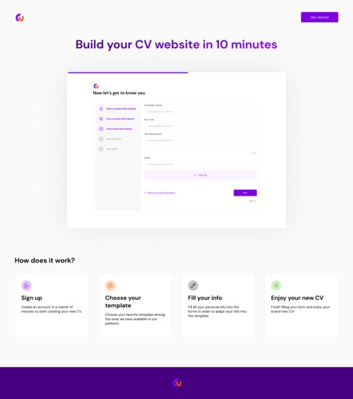 ResuME – screenshot 2