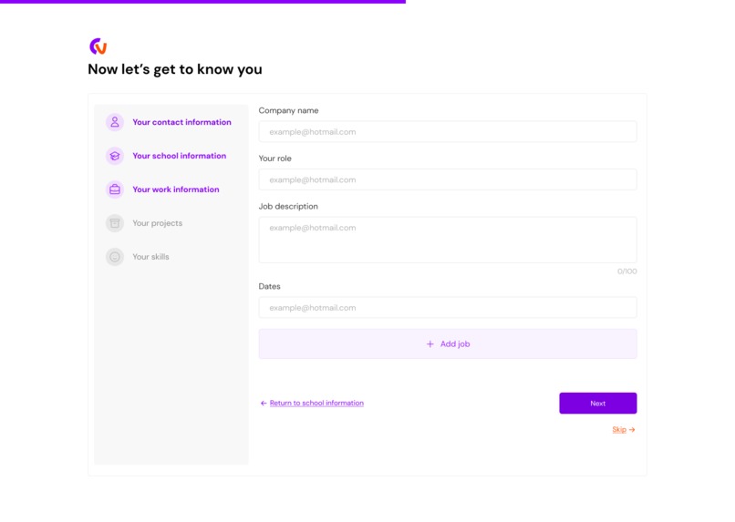 ResuME – screenshot 4