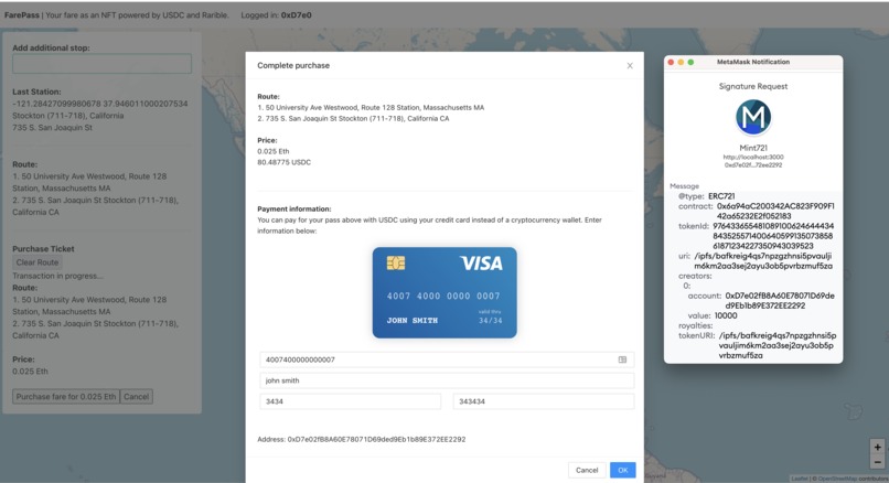 FarePass – screenshot 2