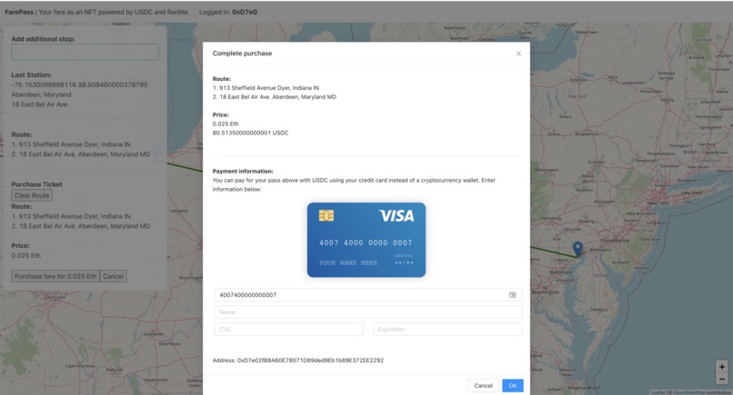 FarePass – screenshot 1