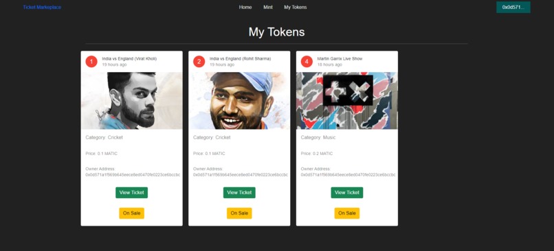 Ticket Marketplace – screenshot 6