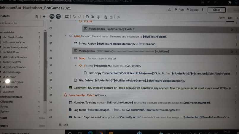 FileKeeperBot-Hackathon_BotGames2021 – screenshot 1