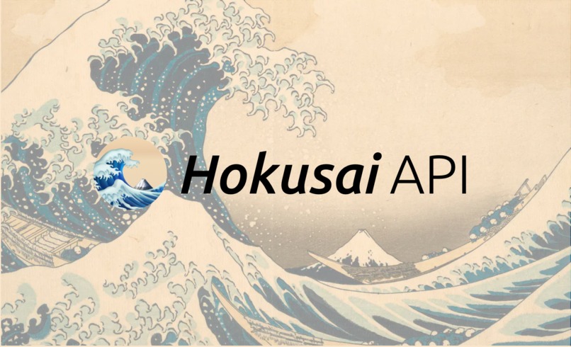 Hokusai API – screenshot 1