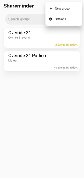 Shareminder – screenshot 4