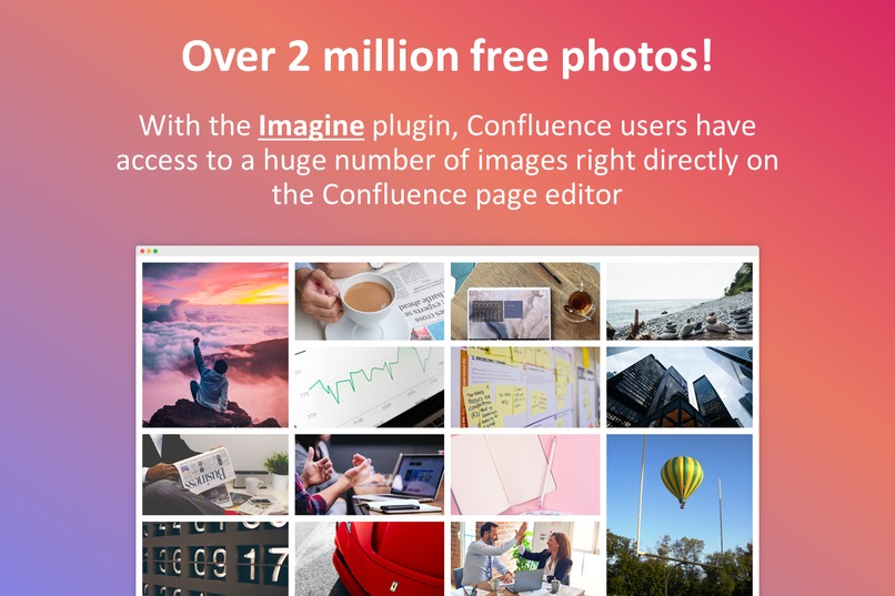 Imagine — Photos and image library for Confluence – screenshot 1