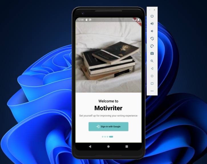 Motivriter – screenshot 1