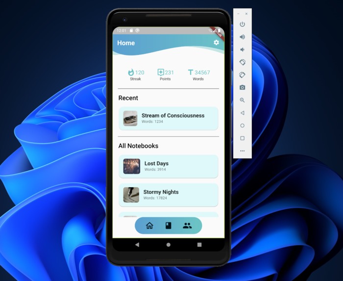 Motivriter – screenshot 2