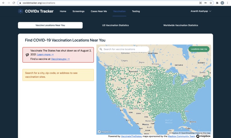 COVIDx Tracker – screenshot 7