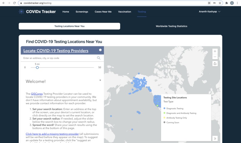 COVIDx Tracker – screenshot 8