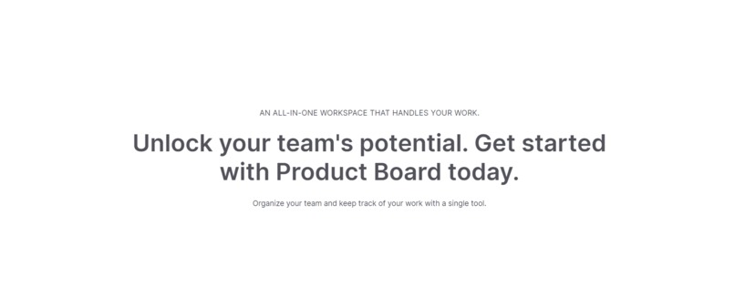 Product Board – screenshot 1