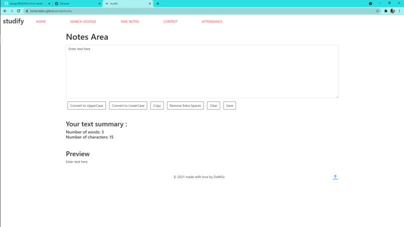 studify – screenshot 1