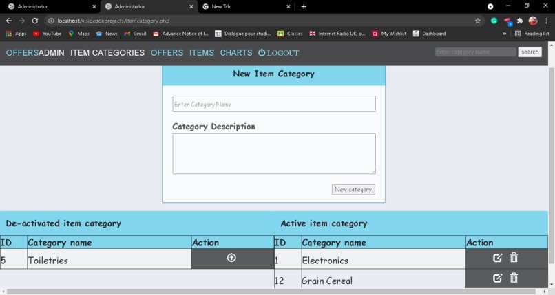 Google chrome extension for brand promotion alerts – screenshot 2
