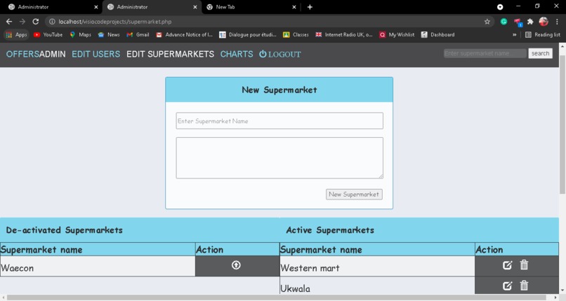 Google chrome extension for brand promotion alerts – screenshot 4
