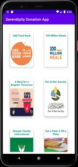 Serendipity - a Donation App – screenshot 4