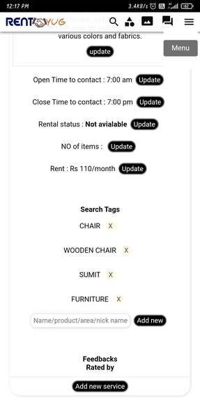 RentYug – screenshot 2