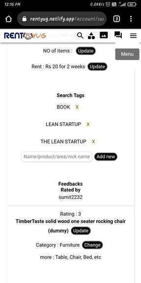 RentYug – screenshot 3