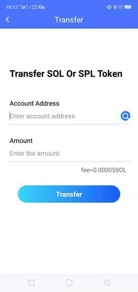 Solana Standard Mobile Wallet – screenshot 2