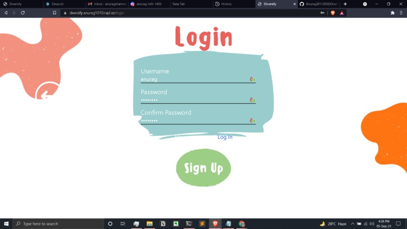 Diversify – screenshot 2