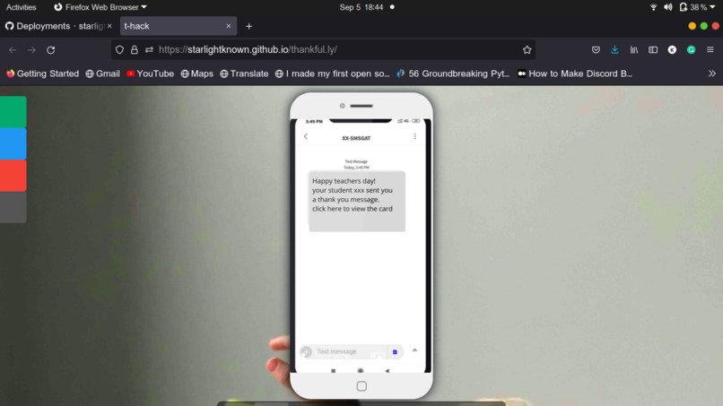 Thankful.ly – screenshot 1