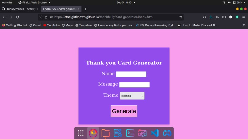 Thankful.ly – screenshot 3