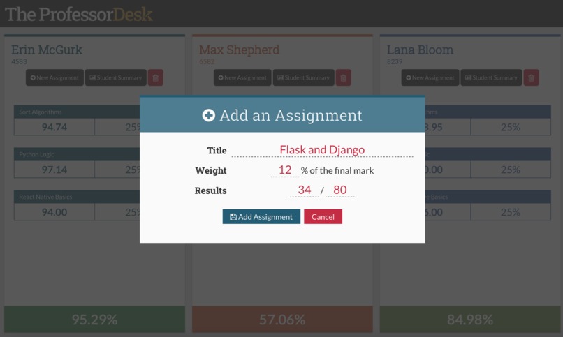 The Professor Desk – screenshot 3